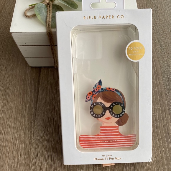 ‼️SOLD‼️New Rifle Paper CO. Case-iPhone 11 Pro Max